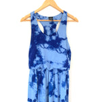 Faded Glory Blue Tie Dye Maxi Dress- Size S