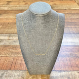 The Sis Kiss Gold Whitney Necklace