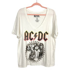 ACDC Graphic V-Neck Tee- Size L