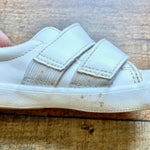 Keds White Velcro Sneakers- Size 5M