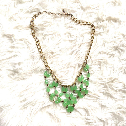 No Brand Small Mint Green Beaded Necklace
