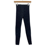 EQYL Black Acid Washed Seamless Leggings- Size S (Inseam 25")