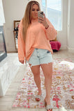 Aerie Peach After Sunset Smile + Wave Oversized Sweatshirt- Size XL (sold out online, see notes)