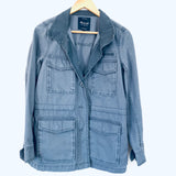 Madewell Grey Cargo Pocket Jacket- Size S