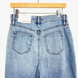 LOFT High Waist Palazzo Jeans NWT- Size 0/25 (Inseam 29”, sold out online)