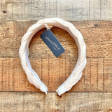 Universal Thread Cream Knit Braided Headband NWT