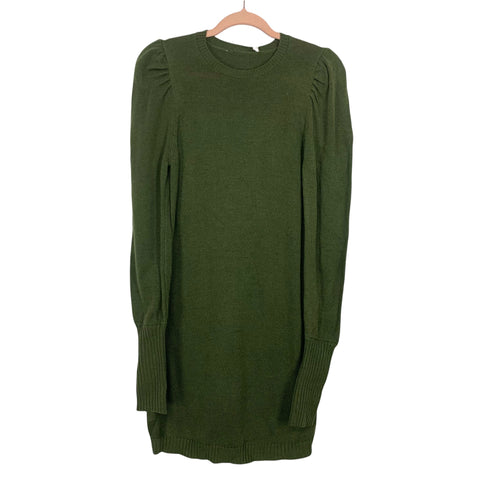 WAYF Olive Sweater Dress NWT- Size XS