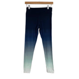 Peony & Me Blue Ombré Leggings- Size S (Inseam 25.5”)