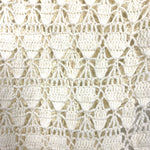 Cream Crochet Shawl- One Size Fits Most (See Notes)