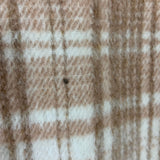 AURA Tan Plaid Shacket NWT- Size XS