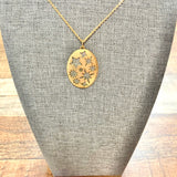 No Brand Gold Star Isaiah 60:20 Necklace