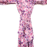 Tuckernuck Floral Button Up Belted Dress- Size M