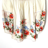 Chelsea & Violet Off the Shoulder Embroidered Top- Size S