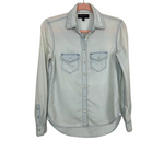 Aeropostale Denim Top- Size XS (see notes)