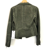 Marrakech Olive Marni Moto Jacket NWT- Size XS