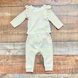 Pehr Striped Two Piece Pant Set- Size 3-6M