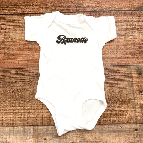 Rabbit Skins "Brunette" Onesie- Size NB