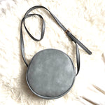 Sole Society Grey Suede and Leather Crossbody NWOT (Brand New)