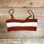 L*Space Brown Reversible Bikini Top- Size M (we have matching bottoms)