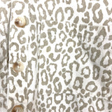 Show Me Your Mumu Animal Print Denim Romper- Size XL (see notes, sold out online)