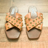 Steve Madden Leather Studded Sandals- Size ~7.5 (see notes)