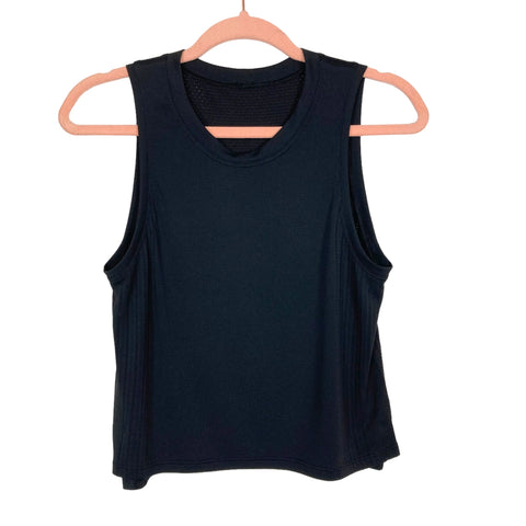 Lululemon Black Mesh Tank- Size ~XS (see notes)