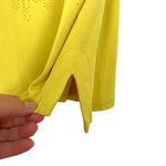 Lululemon Yellow Mesh Tank- Size S