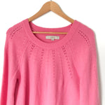 LOFT Pink Wool Blend Sweater- Size XS