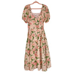 Rachel Parcell Pink Eyelet Midi Dress- Size XL (sold out online)