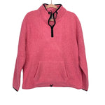 Victoria's Secret PINK Pink Soft Quarter Zip- Size M