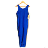 Adidas Blue/Black Side Stripe Bodysuit NWT- Size XL
