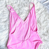 TOPSHOP Pink One Piece Suit- Size 6
