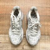 Brooks Ghost Grey Animal Print Running Shoes- Size 7.5 (LIKE NEW)