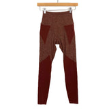 Beyond Yoga Heathered Cranberry Leggings- Size S (Inseam 24”)