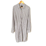Abercrombie & Fitch Striped Button Up Soft Lined Dress- Size XL