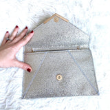 No Brand Silver Clutch/Handbag