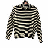 Goodnight Macaroon Striped Turtleneck Sweater- Size ~S (see notes)