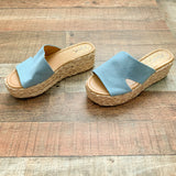 Qupid Woven Wedge Sandals- Size 7 (BRAND NEW)