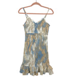 Style Rack Tie-Dye Smocked Bodycon Dress- Size M