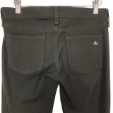 Rag & Bone Black Straight Leg Jeans- Size 25 (Inseam 26")