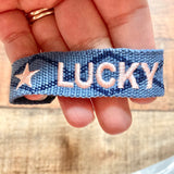 No Brand Blue Woven Lucky Slide Bracelet (New in Bag)