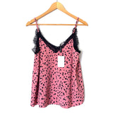 H&M Pink Animal Print Camisole NWT- Size 6