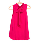 Gibson Look Pink Back Neck Tie Halter Top NWT- Size XXS