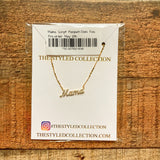The Styled Collection Gold Mama Pendant NEW