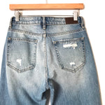 Hidden Light Wash Distressed Jeans- Size 26 (Inseam 26.5”)