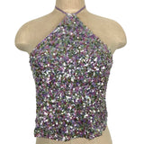 Eloquii Sequins Halter Top NWT- Size 14 (sold out online, we have matching skirt)