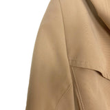 Calvin Klein Tan Belted Trench Coat with Hood- Size ~S (see notes)