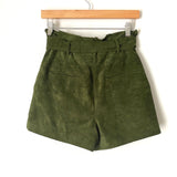 Lovers + Friends Green “Tia” Shorts- Size S (sold out online)