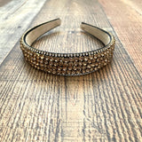 No Brand Gold Gem Headband (see notes)