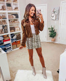 Shoedazzle Ivory Shine Cowgirl Booties- Size 8.5